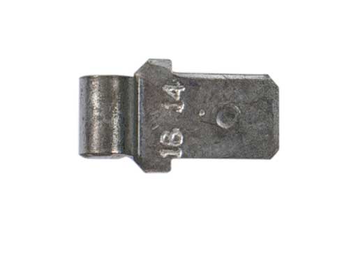 Non-Insulated Flag Ring Terminals - 16-14 Gauge