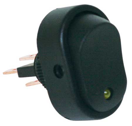 plan sigaret Contract 16 AMP @ 12 Volt, LED Illuminated On/Off Oval Rocker Switches