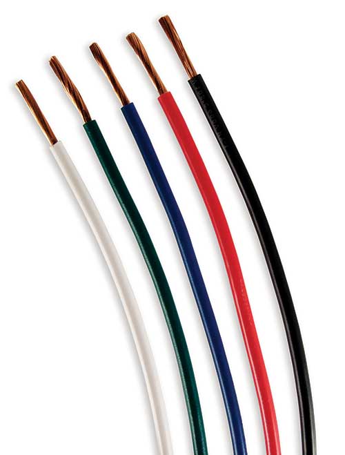 Flat Wire Single 32.8 Ft Spool 3/16 Inch Wide (Copper)