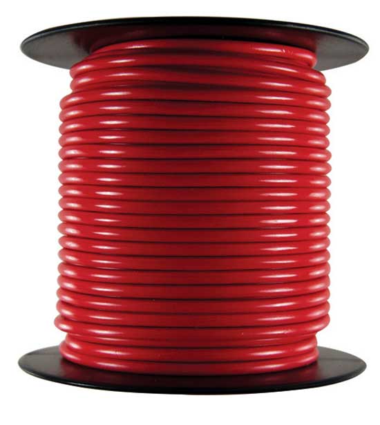 Annunciator Bell Wire, 18 AWG, Red, 1 Lb Spool, 148